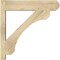 Ekena Millwork Legacy Craftsman Rough Sawn Outlooker, Douglas Fir, 6"W x 24"D x 24"H OUT06X24X24LEC04RDF - alternate 2